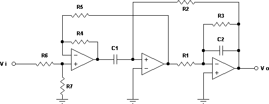 Filter Berka-Herpy (BH) Second Order Bandpass non-inverting