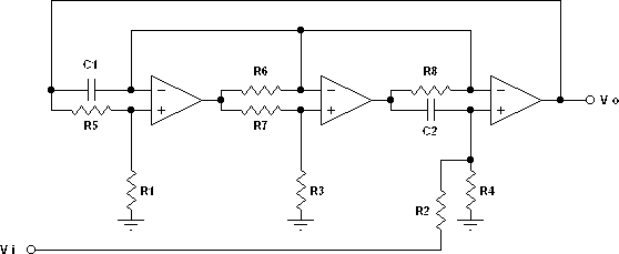 Filter Mikhael-Bhattacharyya (MB) Second Order Lowpass non-inverting